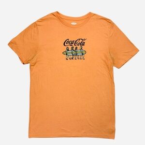 Old Navy Coca Cola Orange Graphic T-Shirt